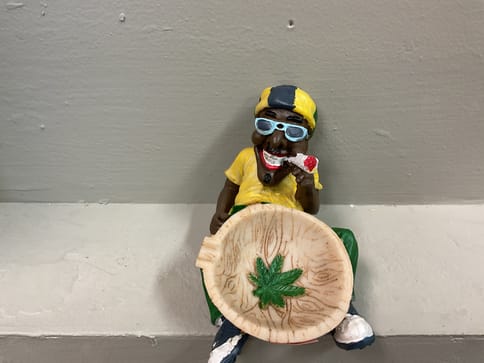 Bob Marley Resting Ashtray