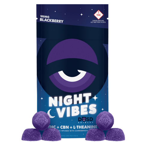 Blackberry Night Vibes CBN+ 100MG DOSD