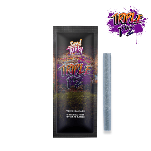 Seed Junky | Triple P'z (I) | 1g Preroll Joint - BOTH - 1.0g - Pre-Roll