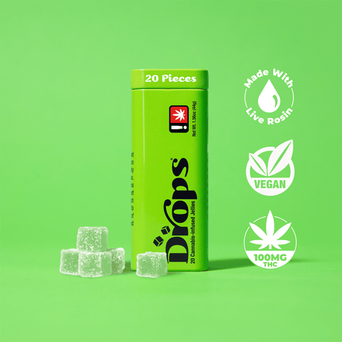 Drops Jellies 20 Pack | Lime 100mg