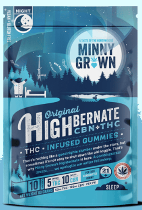 Minny Grown | Gummy | Highbernate | 10x5mg