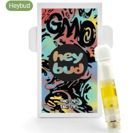 GMO .5 Live Rosin Vape Hey Bud