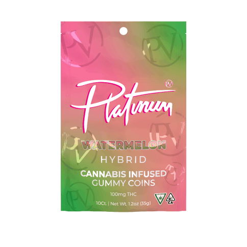 Platinum Vape - Watermelon - 100mg gummy