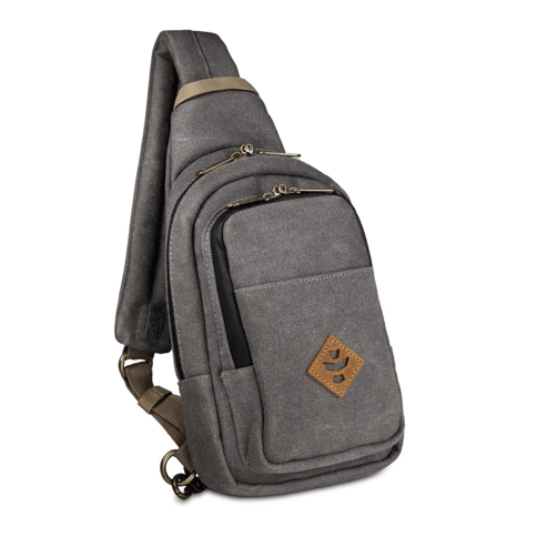 Revelry | The Day Tripper (Smoke) Smell Proof, Water Resistant Crossbody Bag