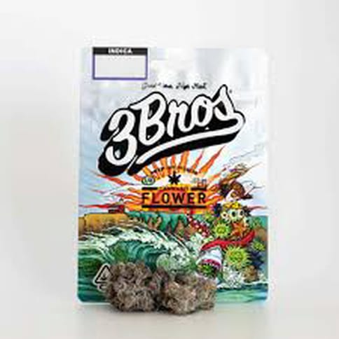 3 Bros | Wave Runner | Indica | 3.5g | Bag