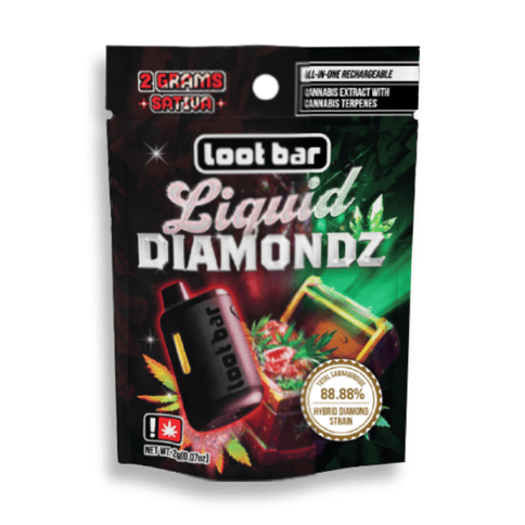 Loot Bar Tropicanna Banana Liquid Diamond  2g Disposable (Lighthouse)