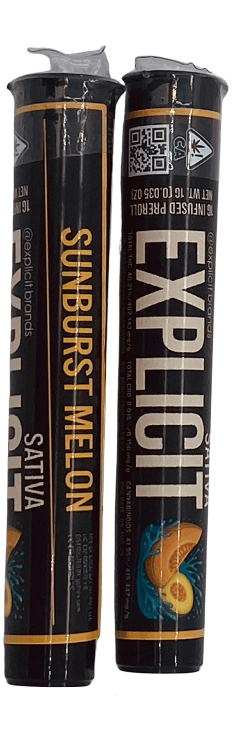 EXPLICIT - INFUSED PREROLL - SUNBURST MELON - 1G