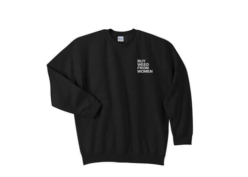 Buy Weed From Women Crew - Large