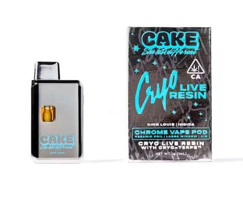CAKE - Cryo Live Resin King Louis - 1 gram Rechargeable