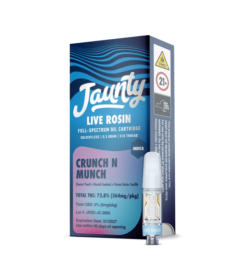 Crunch N Munch .5g 510 Cart Live Rosin