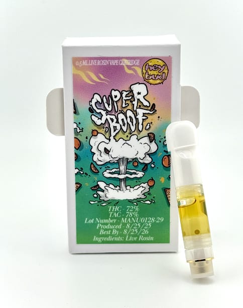 Superboof 0.5g Live Rosin Vape