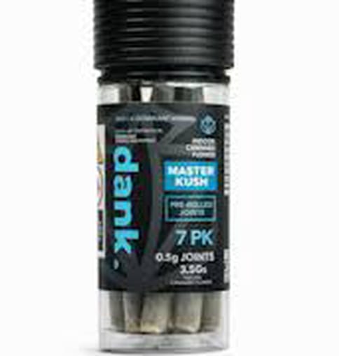 Dank - Master Kush | 7-Pack Pre-Rolls