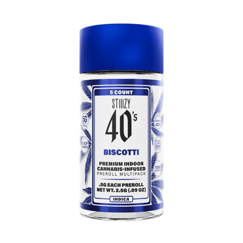 STIIIZY | BISCOTTI | 40'S MULTI JOINT | 2.5G