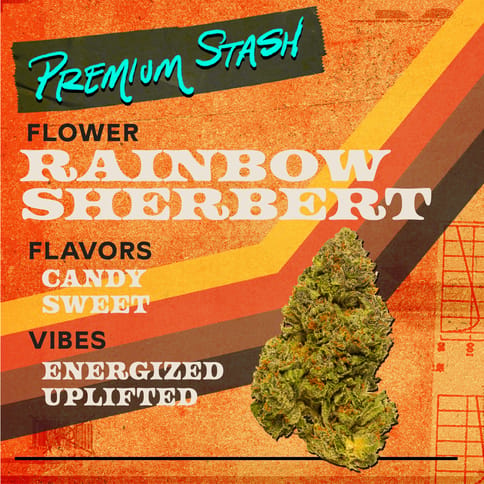 Rainbow Sherbert - 3.5g Flower
