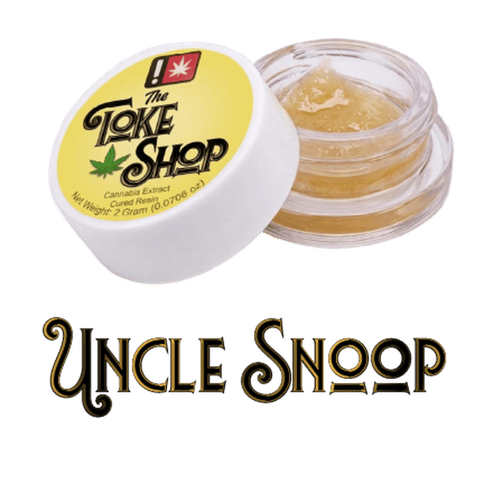 THE TOKE SHOP | CURED RESIN | UNCLE SNOOP | INDICA | 2 GRAMS