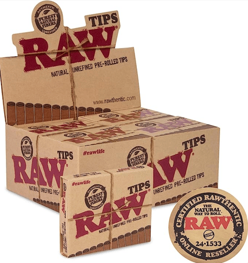 Raw Pre Rolled Tips