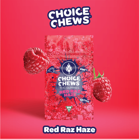 CHOICE | RED RAZ HAZE | GUMMY | 200MG