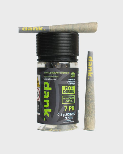 Dank | NYC Diesel | Preroll | 7pk | 3.5g