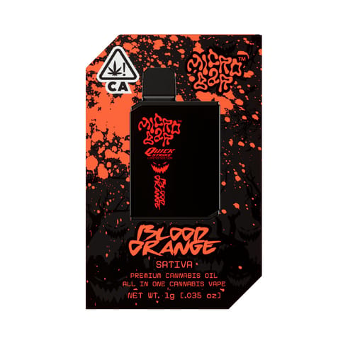 Microbar - Blood Orange - 1g Cartridge