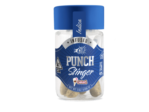 PUNCH - INFUSED PREROLL MULTIPACK - GELATI - 2.5G
