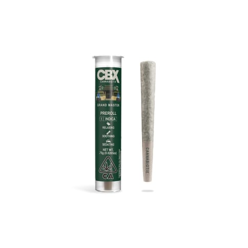 CANNABIOTIX - INDOOR PREROLL - GRAND MASTER - 0.75G