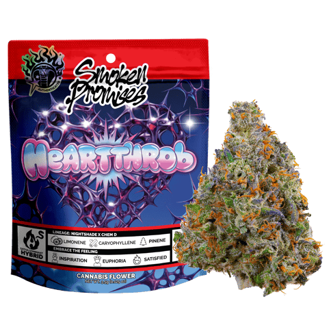 SMOKEN PROMISES - INDOOR FLOWER - HEARTTHROB - 3.5G