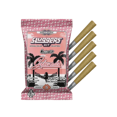 Sluggers | Gelonade (S) | .7g x 5 Diamond & Hash Infused Joints