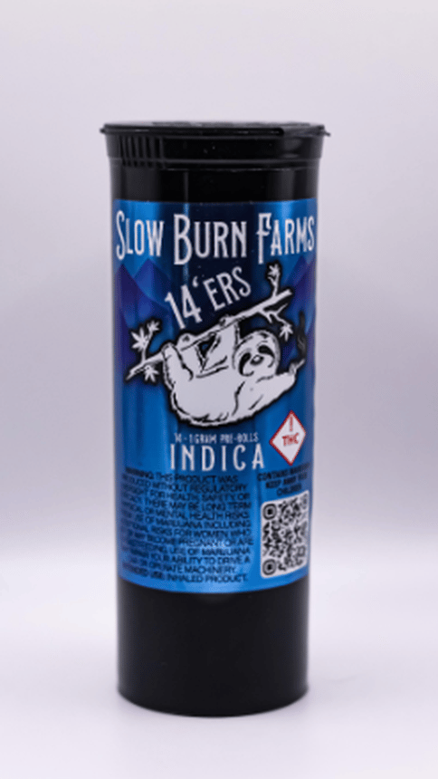 Slow Burn Farms | Pre-Roll - Cadillac Rainbow | 5-Pack x 1g | 5g