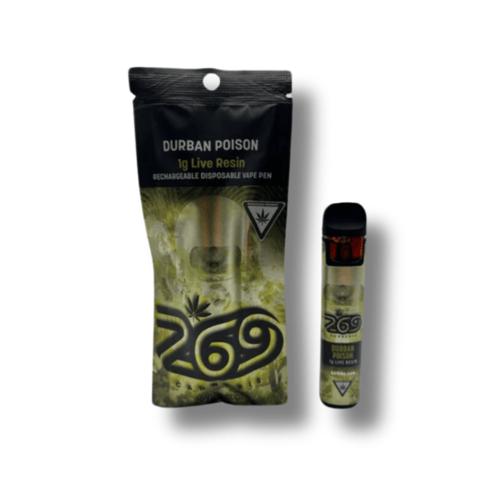 Durban Poison - 269 Cannabis - Disposable Vape - 1g