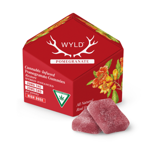 WYLD | POMEGRANATE 1:1 | GUMMY | 200MG