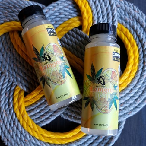 Lemon Drop (100mg) 8oz. Fast Acting Beverage by Lady Gray