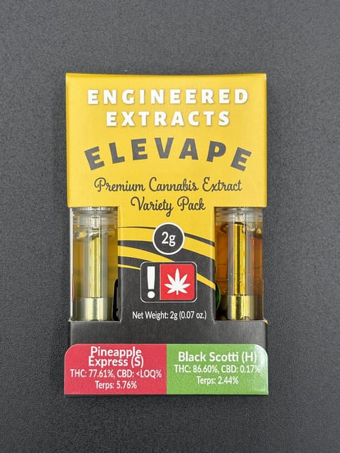 Pineapple Express/ Cereal Milk 2G Variety Cartridge Pack (Engineered Extracts)