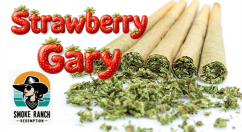 Strawberry Gary 1g Preroll Smoke Ranch