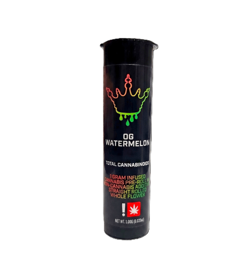 BLACK CROWN | FLAVOR INFUSED PRE-ROLL | OG WATERMELON | 1 GRAM