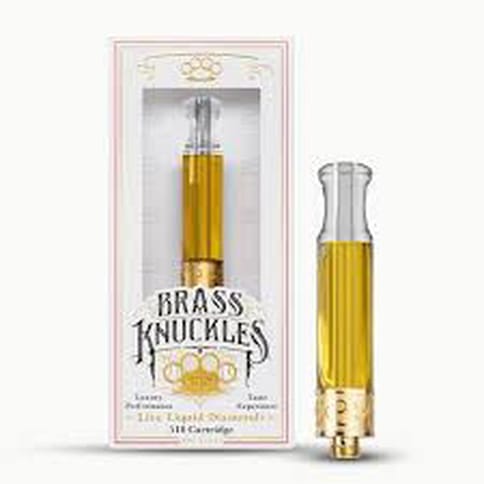 Brass Knuckles - Live Liquid Diamonds 1g Vape Cart - Tropicana Cookies