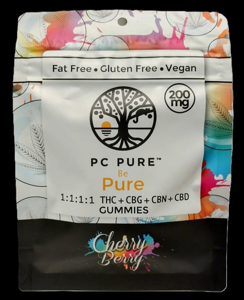 GUMMY - FULL SPECTRUM - CHERRY BERRY - 20mg/pc - PC PURE