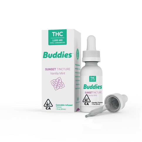 Buddies | Sunset Vanilla | Tincture | 1000mg