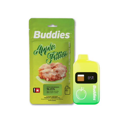 Buddies | Apple Fritter | 2G | Flavored Distillate | Disposable