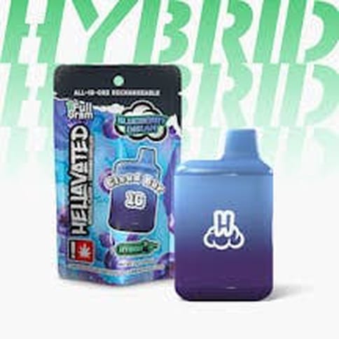 Blueberry Dream 1G Disposable Cloud Bar (Hellavated)