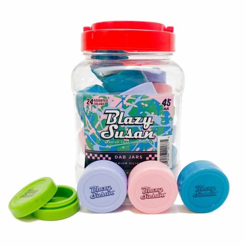 Blazy Susan Silicone Dab Jars 45 mm