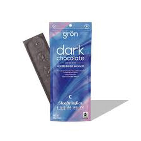 1:1:1 Vanilla Sea Salt Dark Choc. Bar - Grön