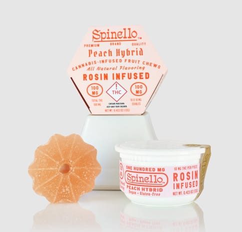 Spinello | Peach Hybrid Rosin Gummy