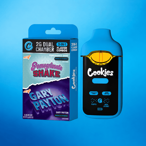 Cookies - 2g Dual AIO Vape - Gary Payton x Pomegranate Shake