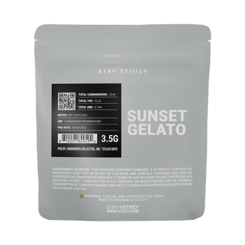 Sunset Gelato - 3.5G
