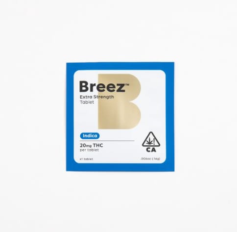Breez - 20mg single dose Extra strength - Indica