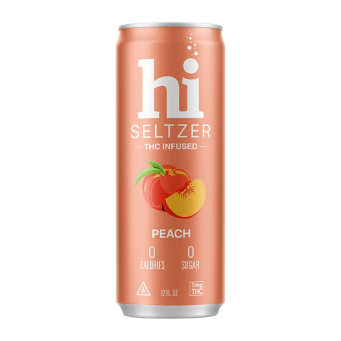 hi Seltzer - Peach 5mg