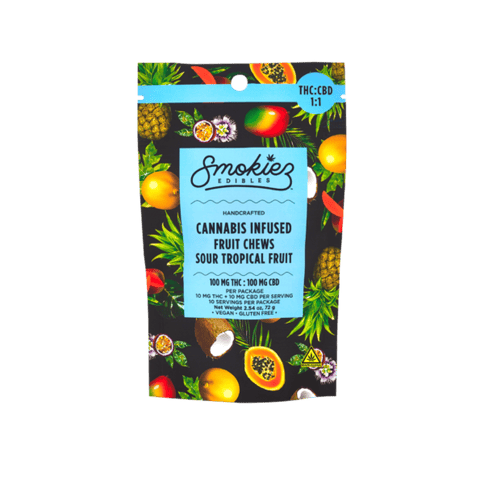 Smokiez - Sour Tropical Fruit THC:CBD