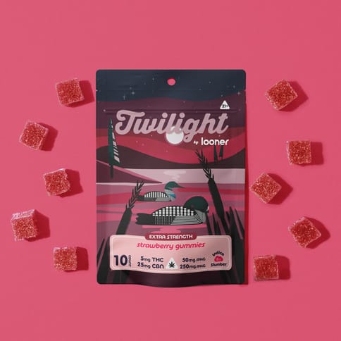Looner | Gummy Twilight | Strawberry | 10x5mg