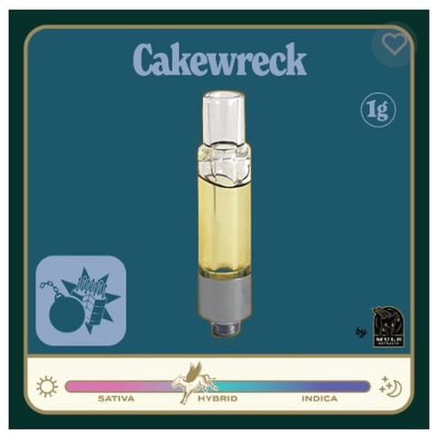Mule | Cakewreck | 1G | Live Resin | Cartridge