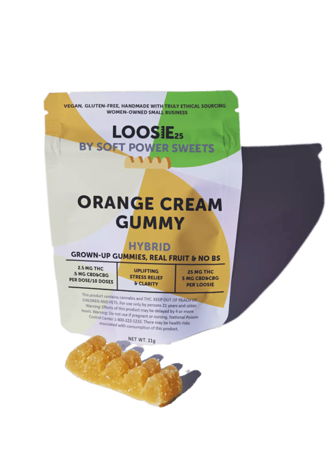 Orange Cream 25mg Gummies